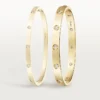 Love-armbånd, klassisk model, 10 diamanter Love-armbånd, klassisk model, 10 diamanter