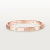 Love-armbånd, klassisk model, 4 diamanter Love-armbånd, klassisk model, 4 diamanter