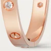 Love-armbånd, klassisk model, 4 diamanter Love-armbånd, klassisk model, 4 diamanter