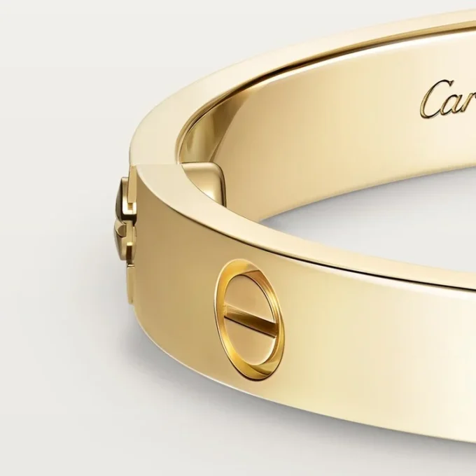 Love-armbånd, klassisk model, 4 diamanter Love-armbånd, klassisk model, 4 diamanter