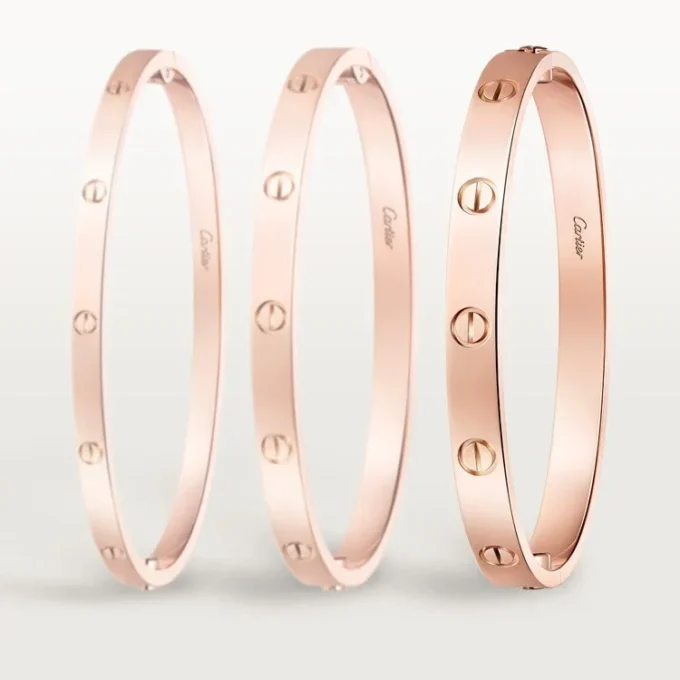 Love-armbånd, klassisk model Love-armbånd, klassisk model