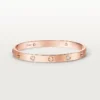 Love-armbånd, klassisk model, børstet, 4 diamanter Love-armbånd, klassisk model, børstet, 4 diamanter
