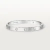 Love-armbånd, klassisk model, børstet, 4 diamanter Love-armbånd, klassisk model, børstet, 4 diamanter