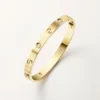 Love-armbånd, klassisk model, børstet, 4 diamanter Love-armbånd, klassisk model, børstet, 4 diamanter