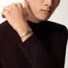 Love-armbånd, klassisk model, børstet, 4 diamanter Love-armbånd, klassisk model, børstet, 4 diamanter