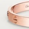 Love-armbånd, klassisk model, børstet, 4 diamanter Love-armbånd, klassisk model, børstet, 4 diamanter