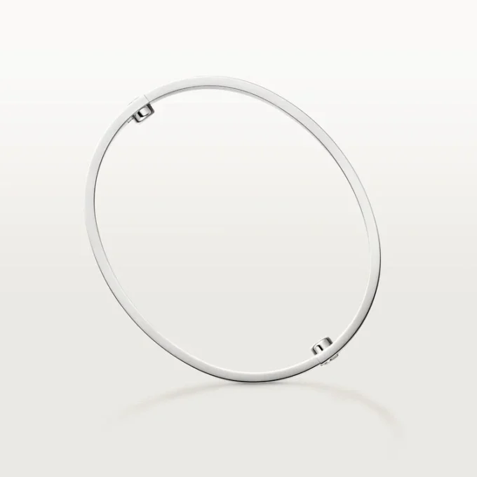 Love-armbånd, klassisk model, børstet, 4 diamanter Love-armbånd, klassisk model, børstet, 4 diamanter