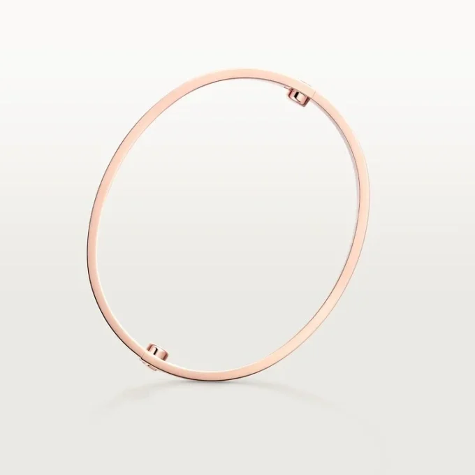 Love-armbånd, klassisk model, børstet, 4 diamanter Love-armbånd, klassisk model, børstet, 4 diamanter