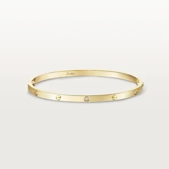 Love-armbånd, lille model, 6 diamanter