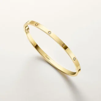 Love-armbånd, lille model, 6 diamanter