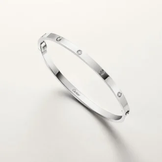 Love-armbånd, lille model, 6 diamanter