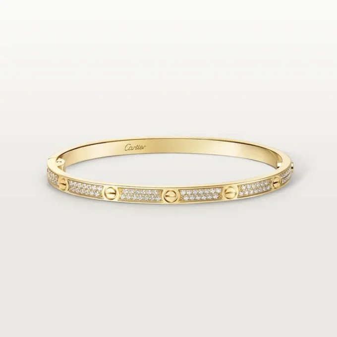 Love-armbånd, lille model, pavé Love-armbånd, lille model, pavé