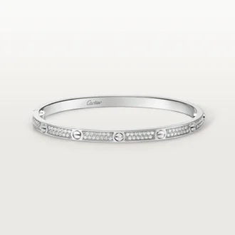 Love-armbånd, lille model, pavé