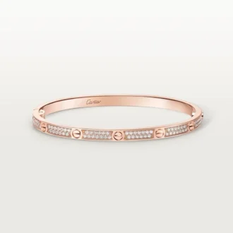 Love-armbånd, lille model, pavé