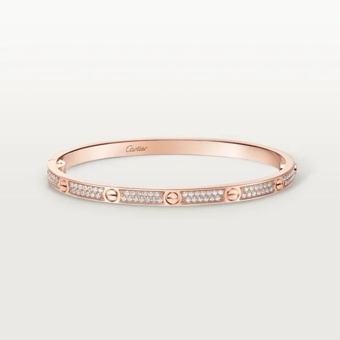 Love-armbånd, lille model, pavé Love-armbånd, lille model, pavé