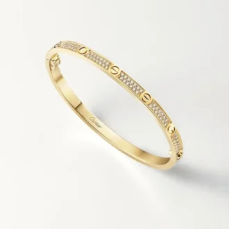 Love-armbånd, lille model, pavé