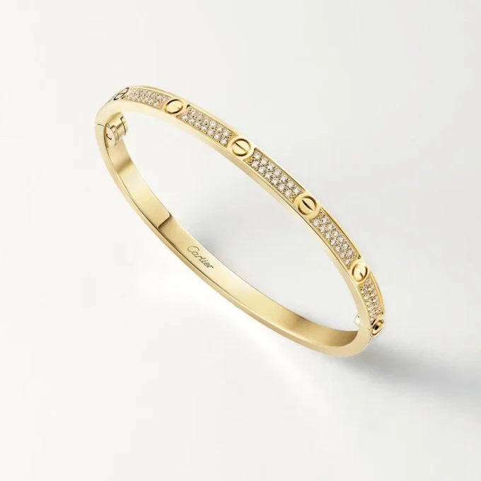 Love-armbånd, lille model, pavé Love-armbånd, lille model, pavé