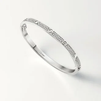 Love-armbånd, lille model, pavé