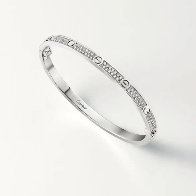 Love-armbånd, lille model, pavé Love-armbånd, lille model, pavé