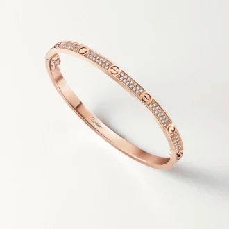 Love-armbånd, lille model, pavé
