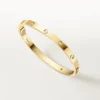Love-armbånd, mellemstort model, 4 diamanter Love-armbånd, mellemstort model, 4 diamanter