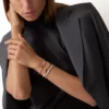 Love-armbånd, mellemstort model, 4 diamanter Love-armbånd, mellemstort model, 4 diamanter