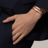 Love-armbånd, mellemstort model, 4 diamanter Love-armbånd, mellemstort model, 4 diamanter