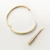 Love-armbånd, mellemstort model, 4 diamanter Love-armbånd, mellemstort model, 4 diamanter