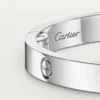 Love-armbånd, mellemstort model, 4 diamanter Love-armbånd, mellemstort model, 4 diamanter