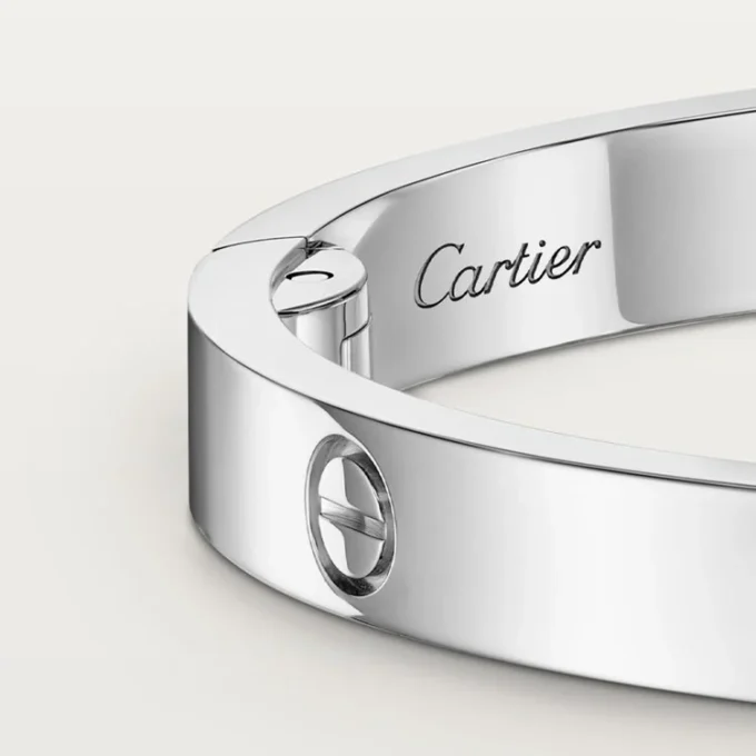 Love-armbånd, mellemstort model, 4 diamanter Love-armbånd, mellemstort model, 4 diamanter