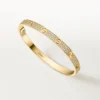 Love-armbånd, mellemstort model, pavé Love-armbånd, mellemstort model, pavé