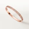 Love-armbånd, mellemstort model, pavé Love-armbånd, mellemstort model, pavé
