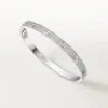 Love-armbånd, mellemstort model, pavé Love-armbånd, mellemstort model, pavé
