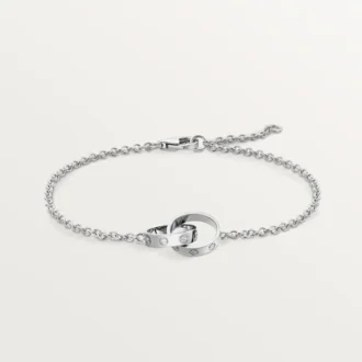 Love-armbånd, på kæde