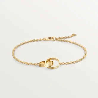 Love-armbånd, på kæde