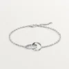 Love-armbånd, på kæde, halvt pavé Love-armbånd, på kæde, halvt pavé