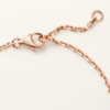 Love-armbånd, på kæde, halvt pavé Love-armbånd, på kæde, halvt pavé
