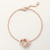 Love-armbånd, på kæde, halvt pavé Love-armbånd, på kæde, halvt pavé