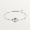 Love-armbånd, på kæde, pavé Love-armbånd, på kæde, pavé