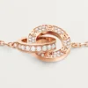 Love-armbånd, på kæde, pavé Love-armbånd, på kæde, pavé
