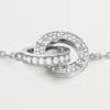 Love-armbånd, på kæde, pavé Love-armbånd, på kæde, pavé