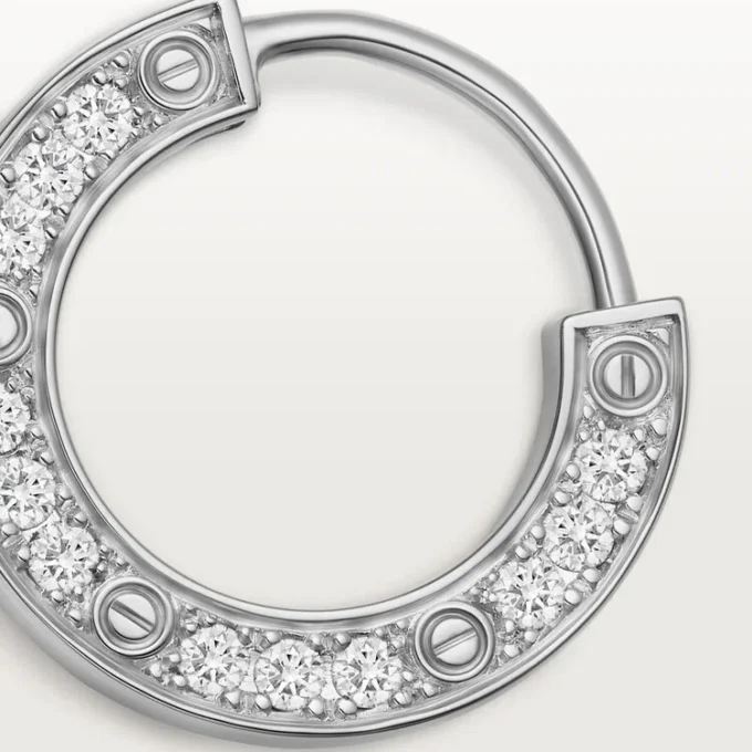 Love enkeltørering – hvidguld, diamant – Cartier Love enkeltørering – hvidguld, diamant – Cartier