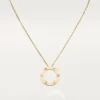 Love halskæde, 3 diamanter – gult guld, diamanter – Cartier Love halskæde, 3 diamanter – gult guld, diamanter – Cartier