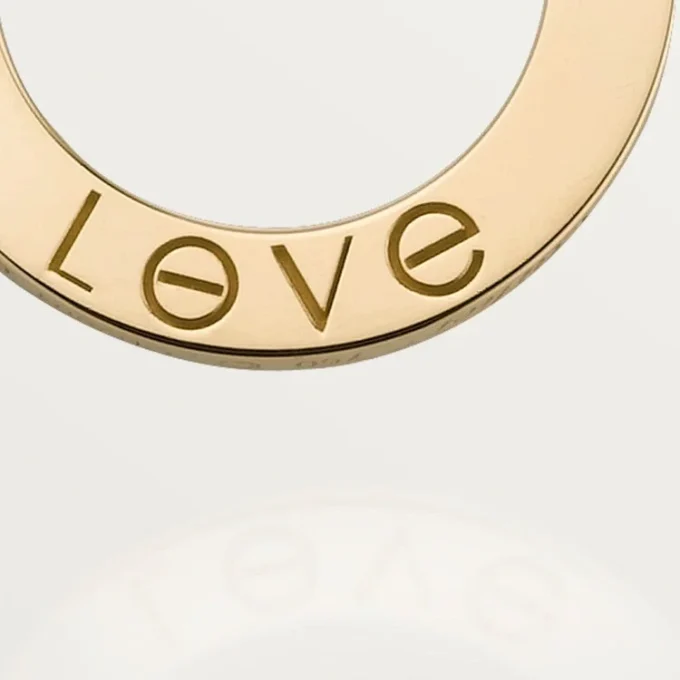 Love halskæde, 3 diamanter – gult guld, diamanter – Cartier Love halskæde, 3 diamanter – gult guld, diamanter – Cartier