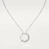 Love halskæde, 3 diamanter – hvidguld, diamanter – Cartier Love halskæde, 3 diamanter – hvidguld, diamanter – Cartier