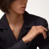 Love halskæde, 3 diamanter – hvidguld, diamanter – Cartier Love halskæde, 3 diamanter – hvidguld, diamanter – Cartier