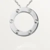 Love halskæde, 3 diamanter – hvidguld, diamanter – Cartier Love halskæde, 3 diamanter – hvidguld, diamanter – Cartier