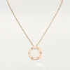 Love halskæde, 3 diamanter – rosaguld, diamanter – Cartier Love halskæde, 3 diamanter – rosaguld, diamanter – Cartier