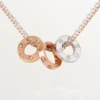 Love halskæde, 6 diamanter – rosaguld, hvidguld, diamanter – Cartier Love halskæde, 6 diamanter – rosaguld, hvidguld, diamanter – Cartier