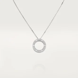Love halskæde, diamantbelagt – hvidguld, diamanter – Cartier Love halskæde, diamantbelagt – hvidguld, diamanter – Cartier
